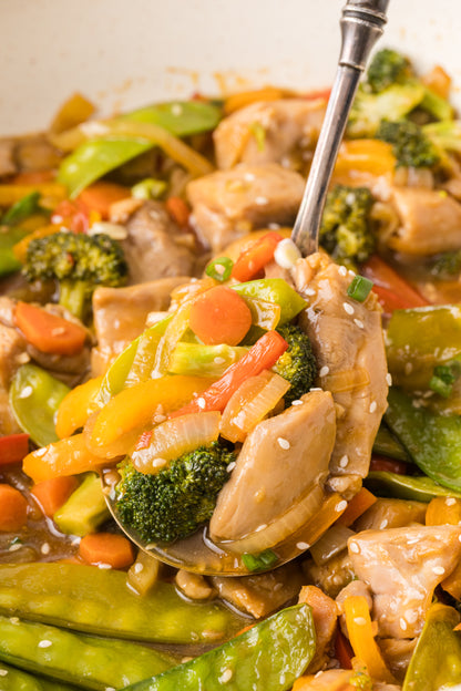 Chicken Stir Fry with Vegetables - Exclusive Recipe