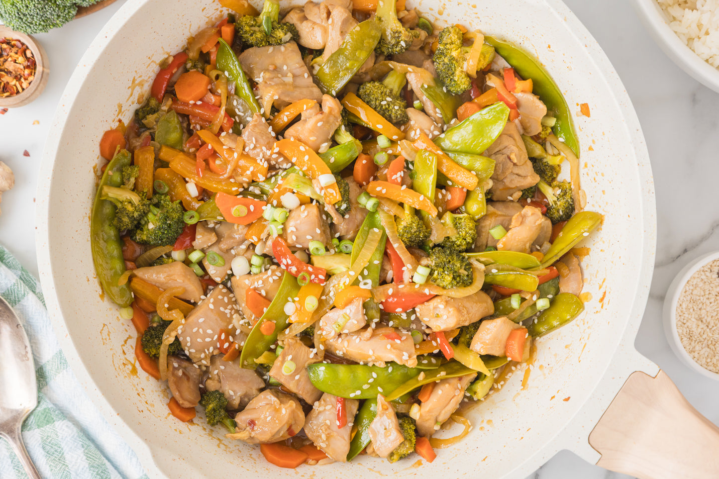 Chicken Stir Fry with Vegetables - Exclusive Recipe