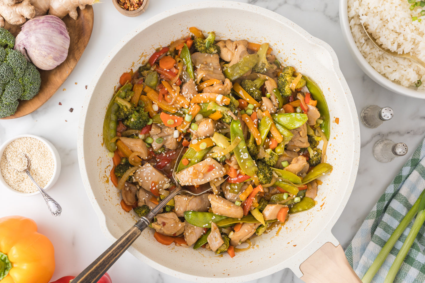 Chicken Stir Fry with Vegetables - Exclusive Recipe